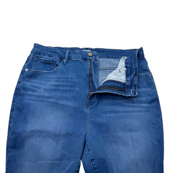 Good American Good Waist Hem Skinny Jeans - Picture 4 of 12